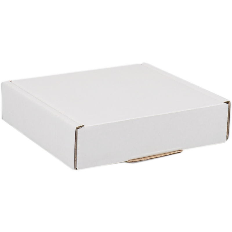 Klika - Boîte aux lettres avec rabat 110x110x28mm blanc | 20 pièces