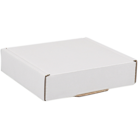Klika - Boîte aux lettres avec rabat 110x110x28mm blanc | 20 pièces