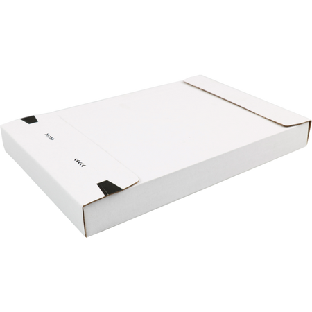 SendProof® - Boîte aux lettres 260x170x28mm E wave Blanc 25 pièces