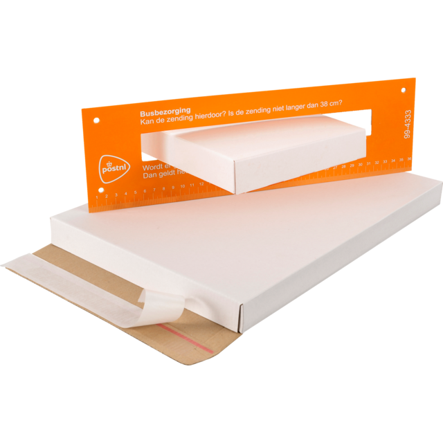 Klika - Carton d'expédition avec bande, ft 350 x 250 x 28 mm (A4+)