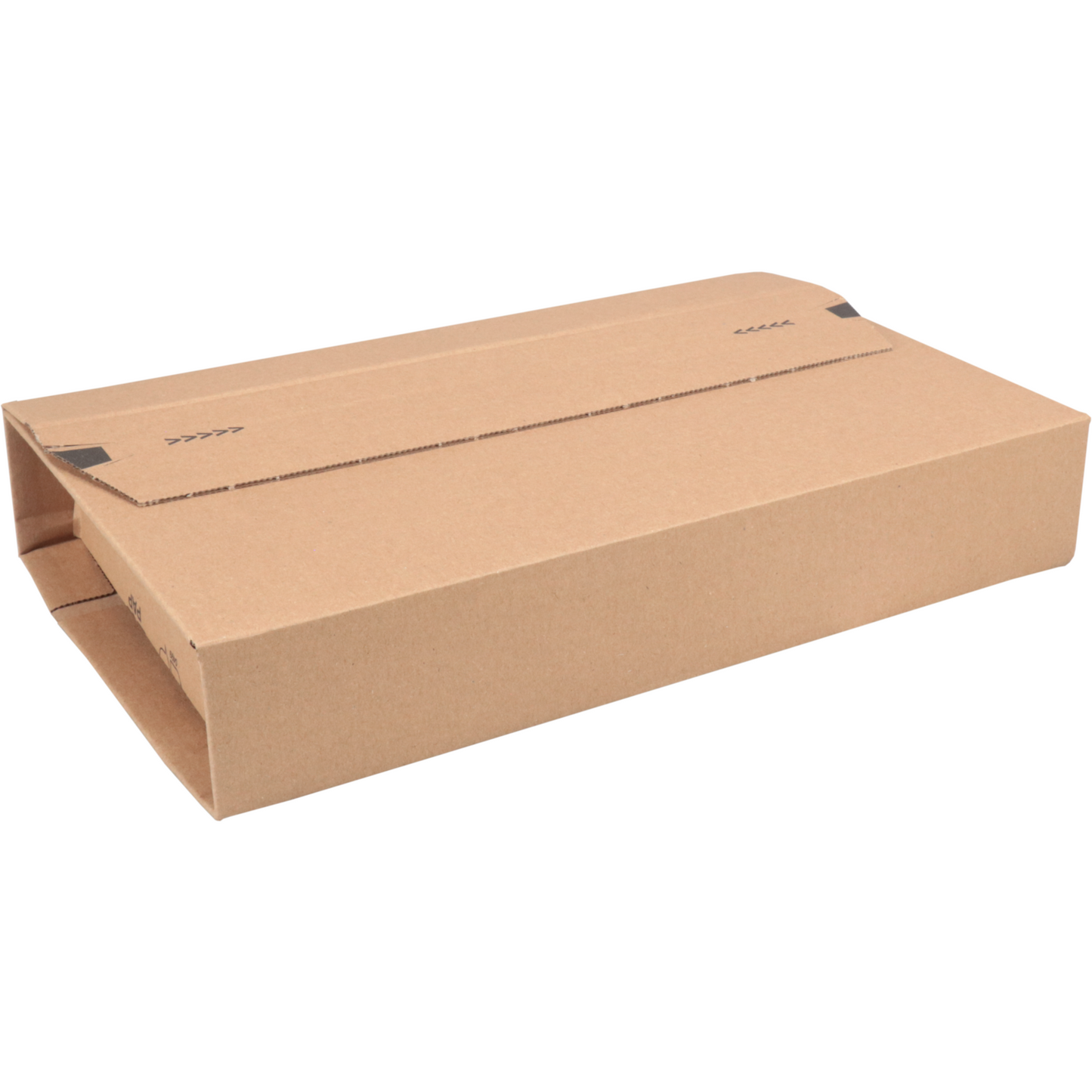 SENDOREPORE® - Buchverpackung | Golfkarton | 274x191x80mm | Braun | 25 Stücke