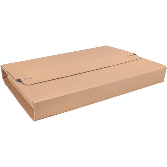 SendProof® - Emballage de livre 378x295x35/80mm hauteur variable par pièce