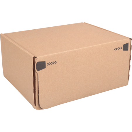 SendProof -  Postpakketdoos | golfkarton | 192x155x91mm | bruin | 20 stuks