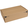 SendProof® - boîte à rabat boîte pliante 305x210x91mm marron