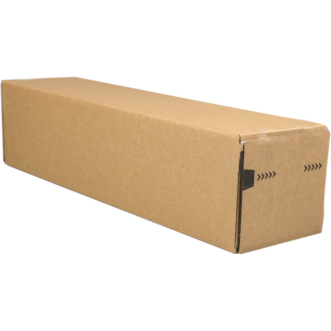 Sendproof® - Tube | Cardboard de golf | Carré | 105x105x435mm | Brun | 10 morceaux