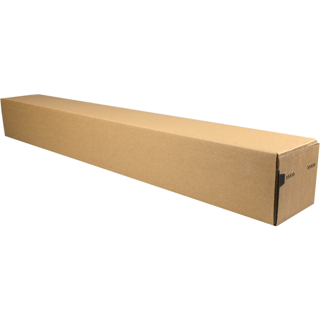 SENDPORORE® - Tube | Golfkarton | Quadrat | 105x105x860mm | Braun | 10 Stück