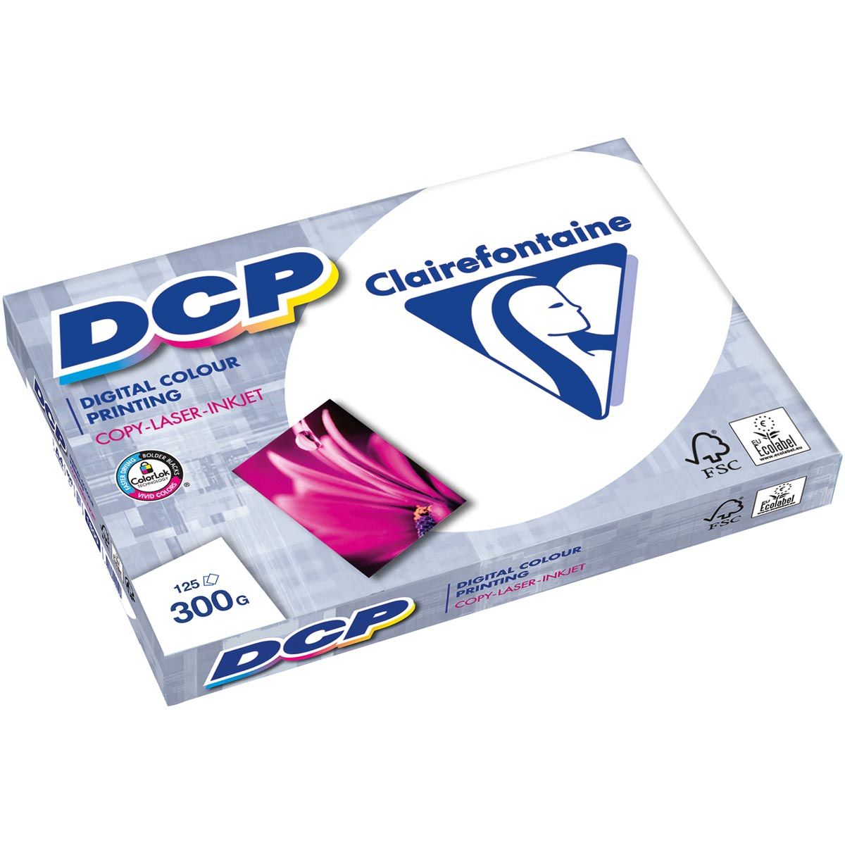 Clairefontaine - Papier de présentation DCP A3, 300 g, paquet de 125 feuilles