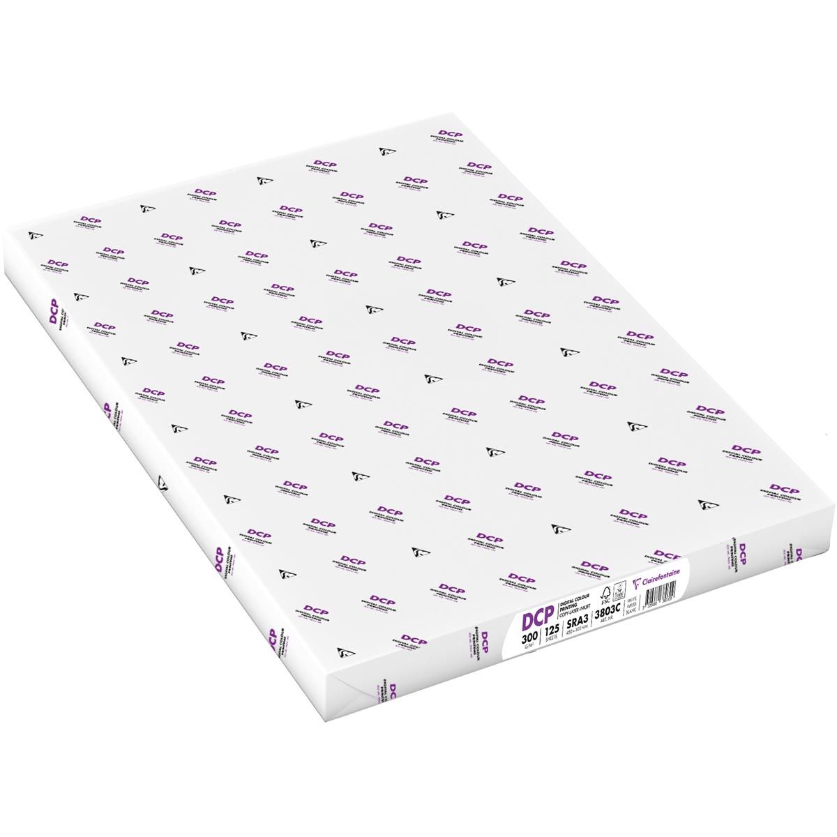 Clairefontaine - Papier de présentation DCP SRA3, 300 g, paquet de 125 feuilles