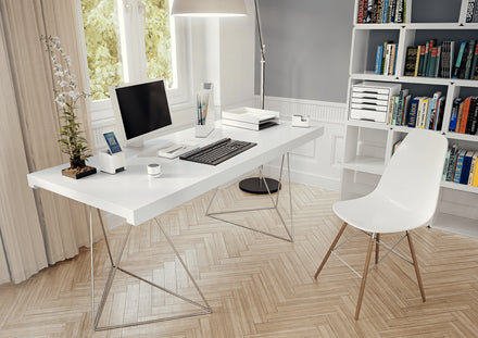 Leitz - Support de ruban adhésif WOW blanc/gris