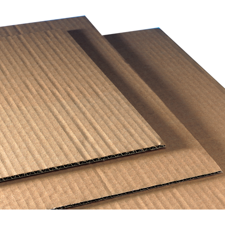 Klika - Plaque de palette | Carton ondulé | 1160x760mm | marron | 1 pièce