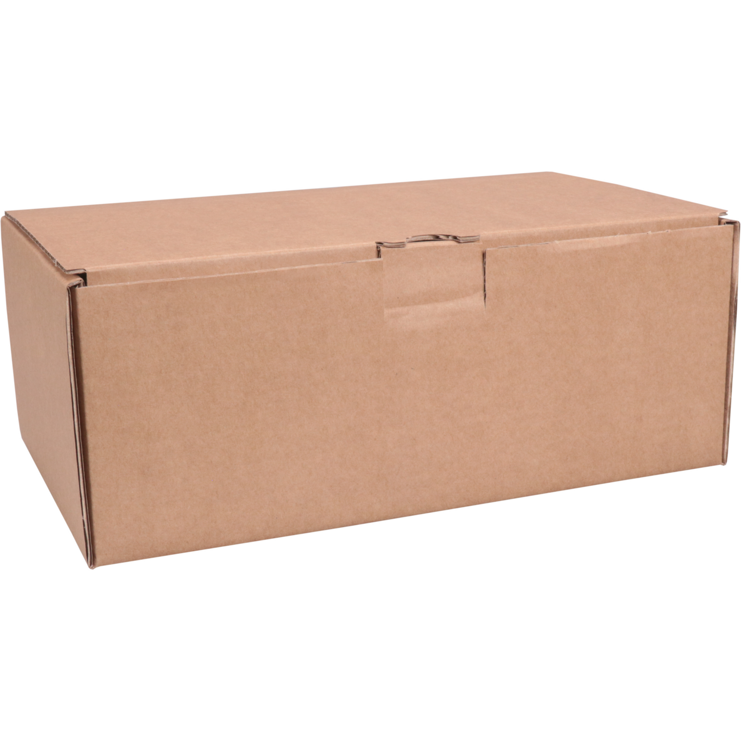 Klika -  Vouwdoos | golfkarton | 250x150x100mm | met insteekklep | enkele golf | bruin | 50 stuks