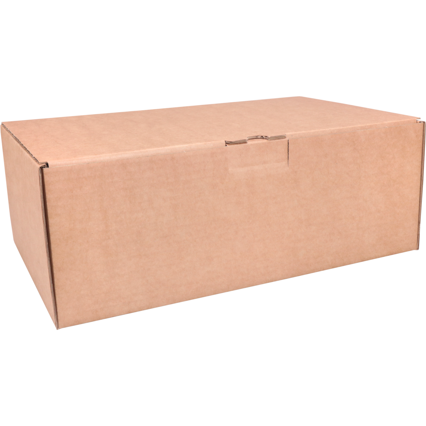 Klika -  Vouwdoos | golfkarton | 350x220x130mm | met insteekklep | enkele golf | bruin | 50 stuks