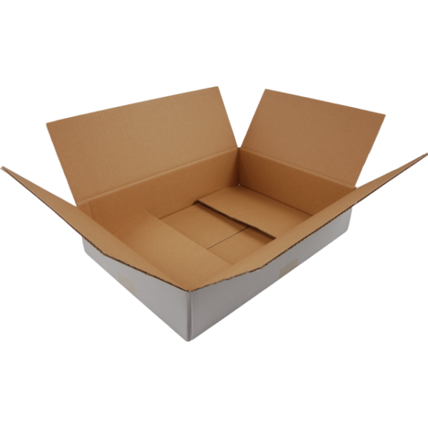 Klika - Amerikanische Faltschachtel weiß 302x215x100mm pro Stück