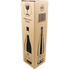 Timmers - Boîte d'expédition de bouteilles de vin DD 1 bouteille, 105x105x420mm