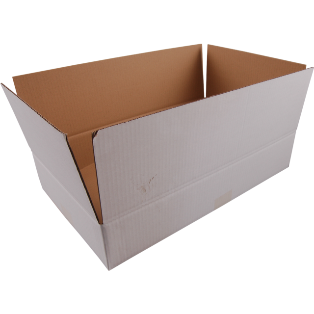 Klika - Boîte pliante américaine | Cardboard de golf | 400x300x215mm | Golf unique | PFC | Blanc | 25 pièces