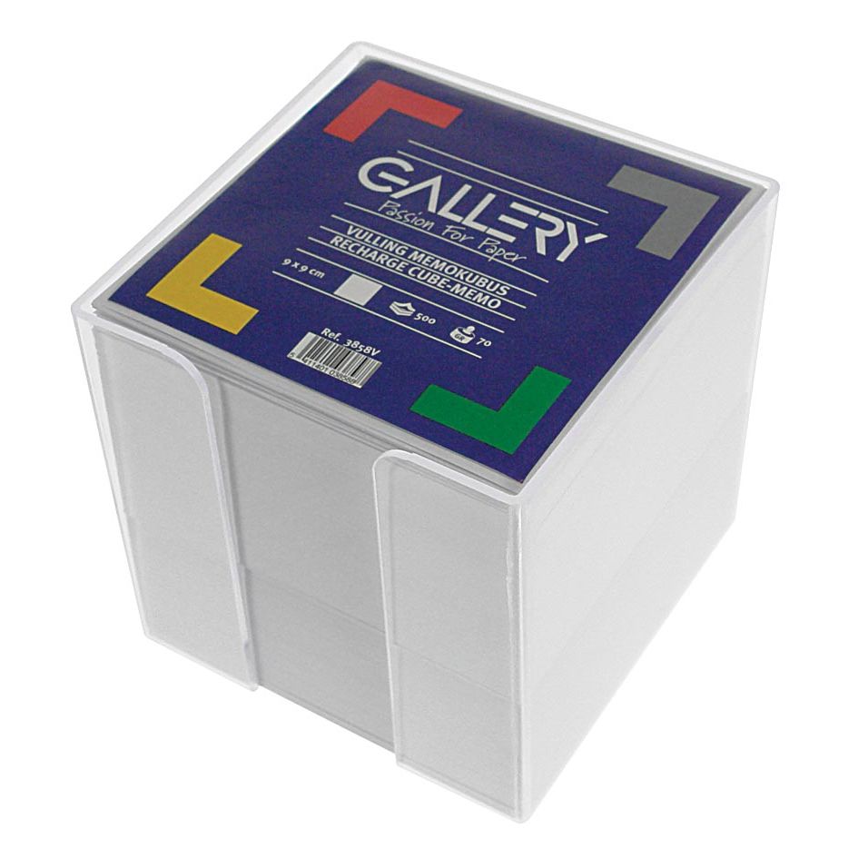 Galerie - cube mémo avec 800 feuilles