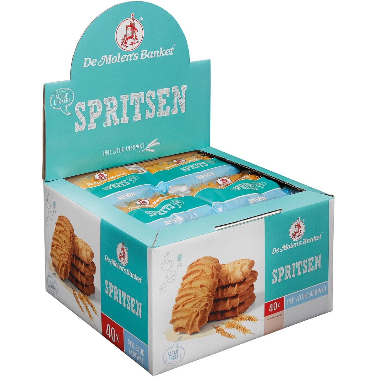 De Molen - Spritsen, individueel verpakt, 38 g