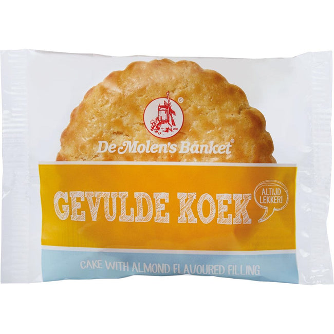 De Molen - Gevulde Koek, individueel verpakt, 50 g