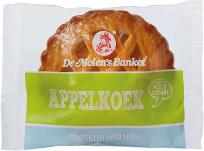 De Molen - Gâteau aux pommes, emballé individuellement, 50 g