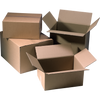 Klika - Amerikanische Faltschachtel | Wellpappe | 400x300x330mm | Doppelwelle | braun | 15 Stück