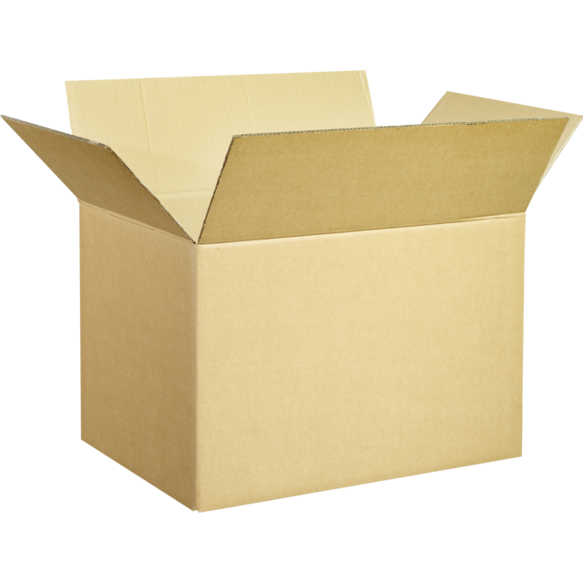 Klika -  Amerikaanse vouwdoos | golfkarton | 600x400x400mm | dubbele golf | bruin | 15 stuks
