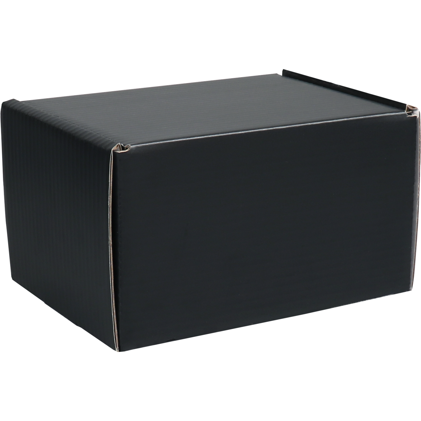 Klika - Postpaket Box | Golfkarton | 200x150x120mm | mit Ventil | Schwarz | 25 Stücke