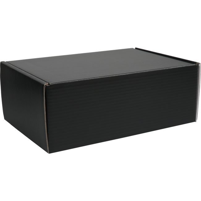 Klika -  Postpakketdoos | golfkarton | 335x218x123mm | zwart | 25 stuks