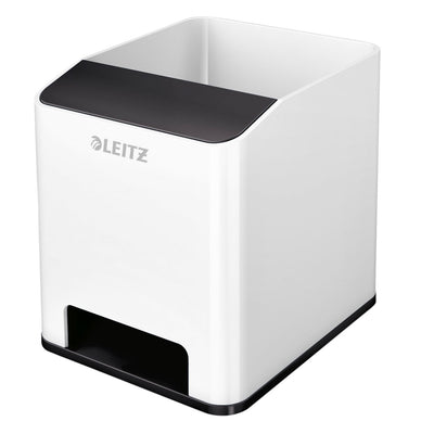 Leitz - Porte-stylo WOW blanc/noir | 4 pièces