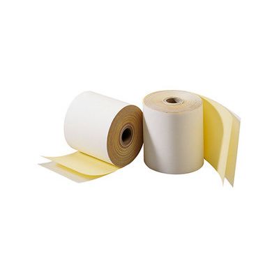 Klika - Rouleau d'imprimante Duplo 76x70x12 blanc/jaune 80 pièces