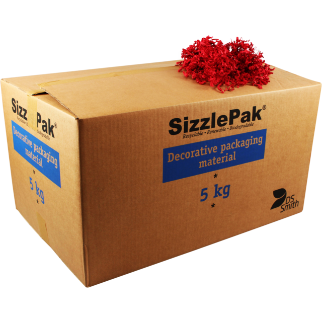 SizzlePak -  ® Vulmateriaal | papier | 5kg | dieprood
