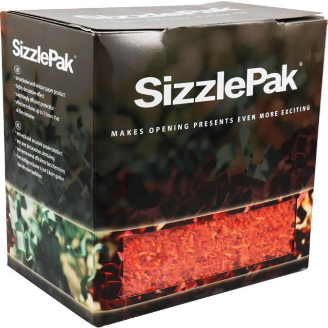 Sizzlepak® - Matériau de remplissage Sizzlepak® | papier 1,25 kg | Orange