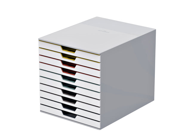 Durable - Boîte à tiroirs Varicolor mix 10 tiroirs
