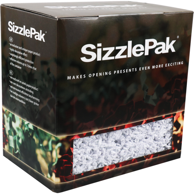 Sizzlepak® - Matériau de remplissage Sizzlepak® | papier 1,25 kg | blanc