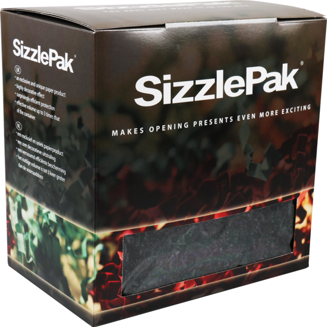 Sizzlepak® - Sizzlepak® Füllmaterial | Papier 1,25 kg | Schwarz