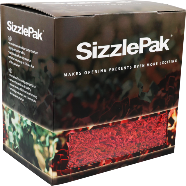 Sizzlepak® - Matériau de remplissage Sizzlepak® | papier 1,25 kg | rouge clair