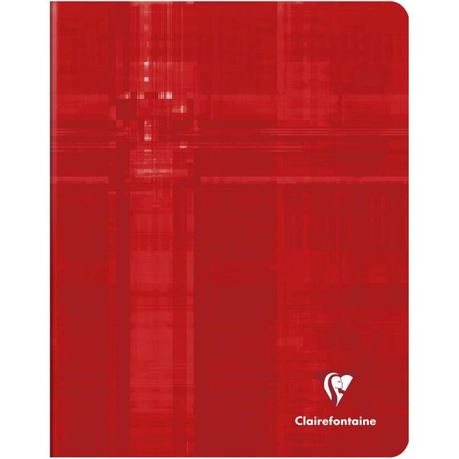 Clairefontaine - Métrique des Écritures, Ft 16,5 x 21 cm, vérifiée 5x5 mm, rouge