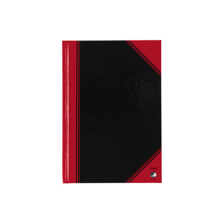Bantex - Carnet noir/rouge A5 line 70gr 96 feuilles