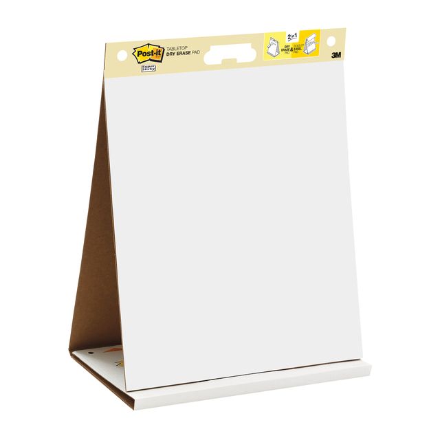 Post-it - Tableau de réunion super collant 563 50,8 cm blanc