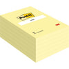 Post-it -  Memoblok  659 102x152mm geel | 6 stuks