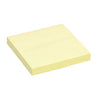 Quantore - Bloc-notes 76x76mm jaune 100 feuilles | 120 pièces