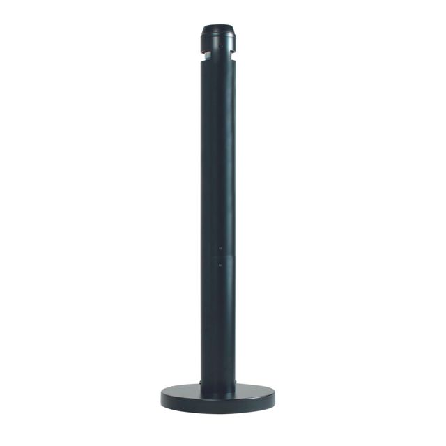 Produits commerciaux Rubbermaid - Cendrier pour fumeurs sur pied noir