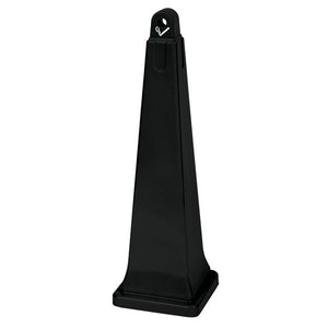Produits commerciaux Rubbermaid - Cendrier Groundskeeper autoportant noir