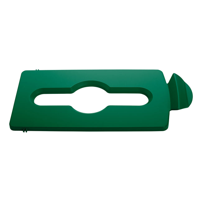 Rubbermaid – Deckel Slim Jim RS, gemischtes Grün