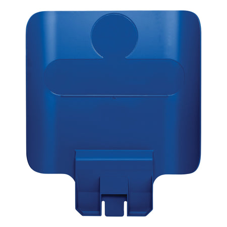 Rubbermaid -  Paneel slim jim rs voor label blauw