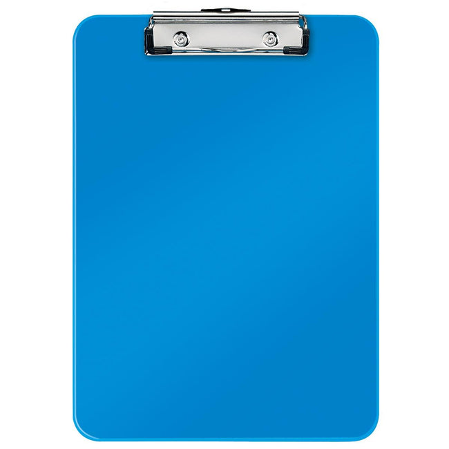Leitz -  WOW klemplaat, ft A4, blauw