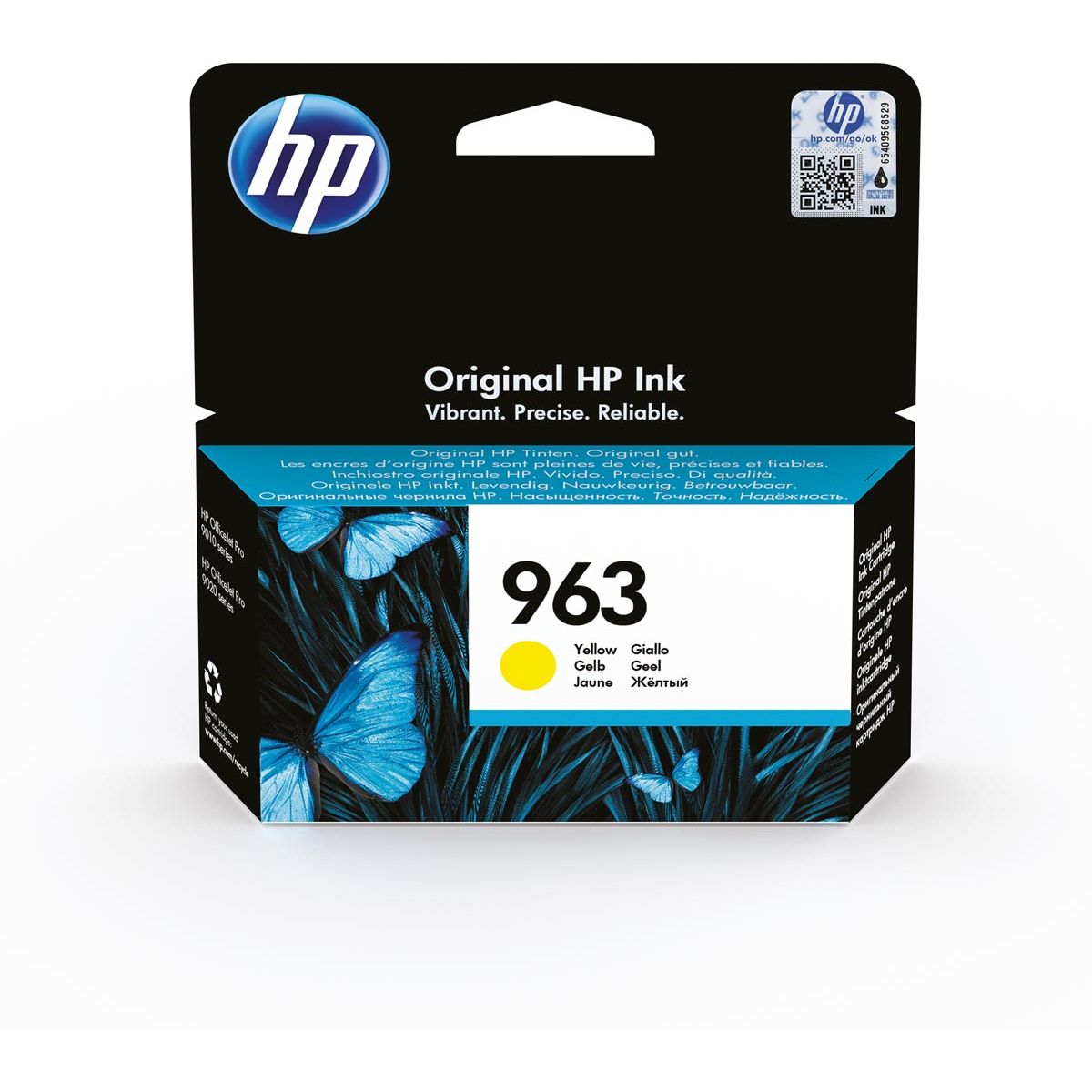 HP - Tintenpatrone 3ja25ae 963 gelb