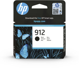HP -  inktcartridge 912, 300 pagina's, OEM 3YL80AE, zwart