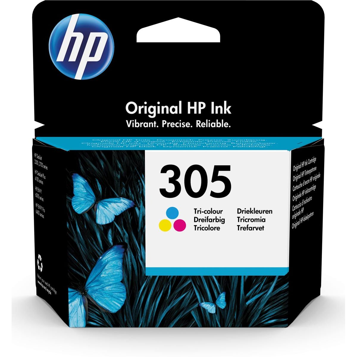 HP -  inktcartridge 305, 100 pagina's, OEM 3YM60AE, 3 kleuren