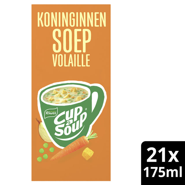 Knorr -  Cup-a-Soup koninginnensoep 21x175ml
