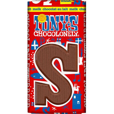 Tony's Chocolonely -  Chocoladeletter tonys chocolonely melk s 90 gram